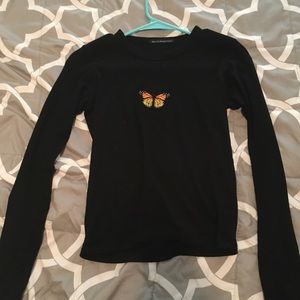 Brandy Melville butterfly top